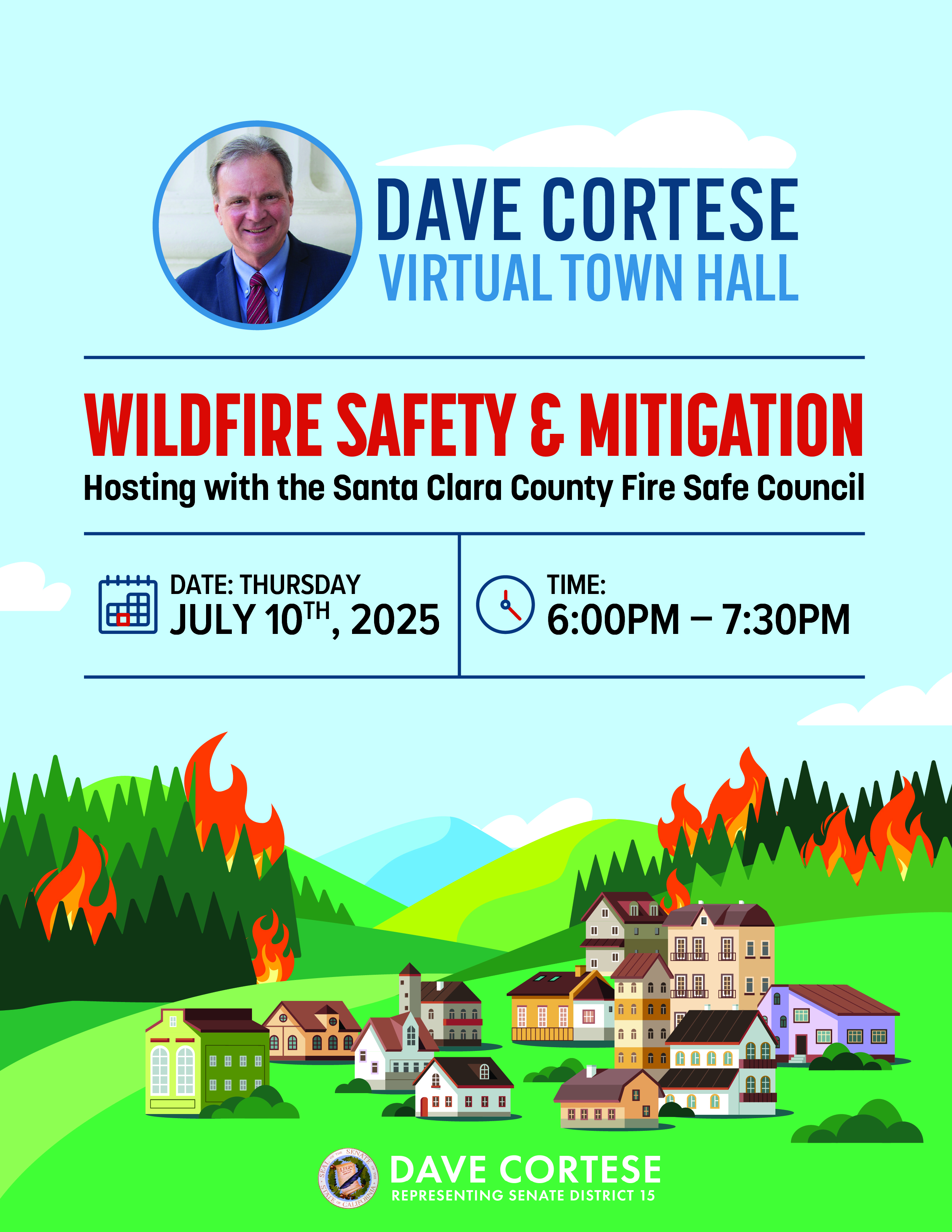 Wildfire Safety and Mitigation Flyer 