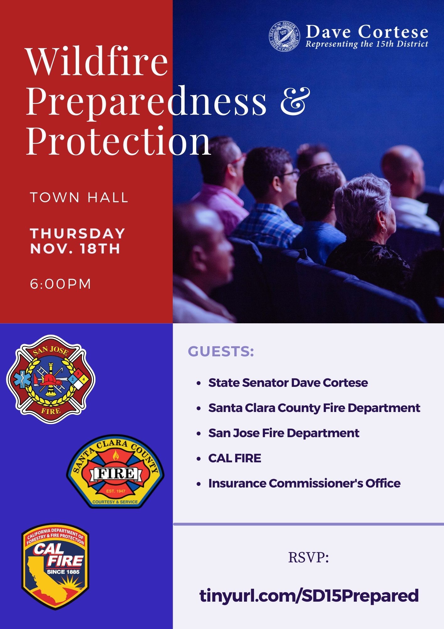 Wildfire Preparedness Town Hall Flyer