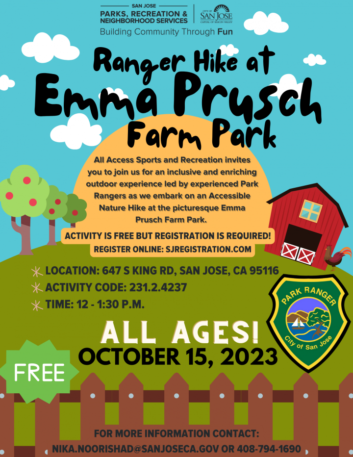 Ranger hike at Emma Prusch Farm Park