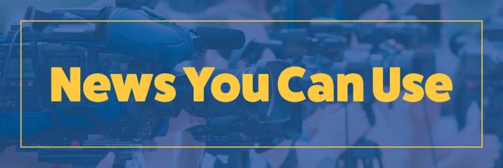 Banner that says &quot;News You Can Use&quot;