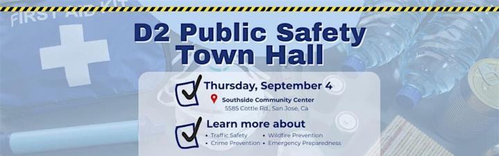 Informational graphic for event