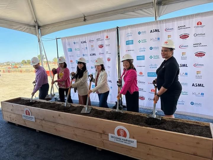 Pictured are Councilmember David Cohen, Councilmember Rosemary Kamei, Mayor Ellen Kamei, Leslie Bacho, Supervisor Margaret Abe-Koga, and Supervisor Lisa Gauthier.