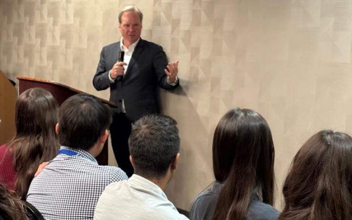 Senator Cortese speaking at CASC’s SABLE Conference in Sacramento