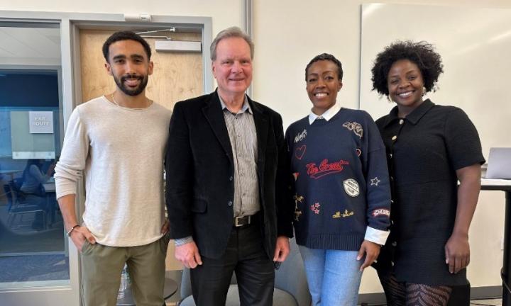 Senator Cortese pictured with transition-aged and formerly foster youth with End Poverty in America