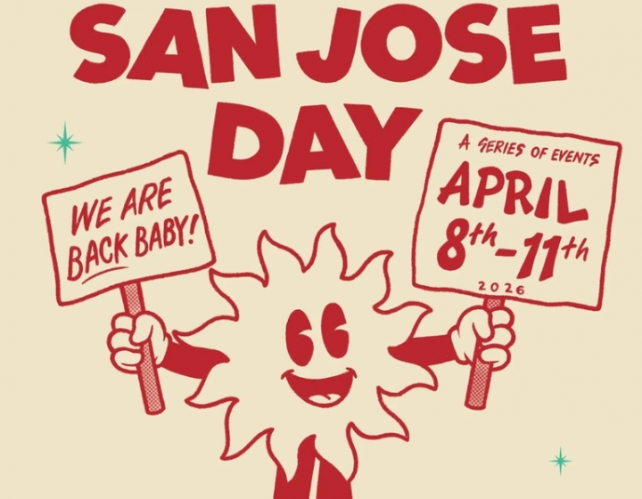 Graphic reading “San Jose Day” alongside date(s) of event