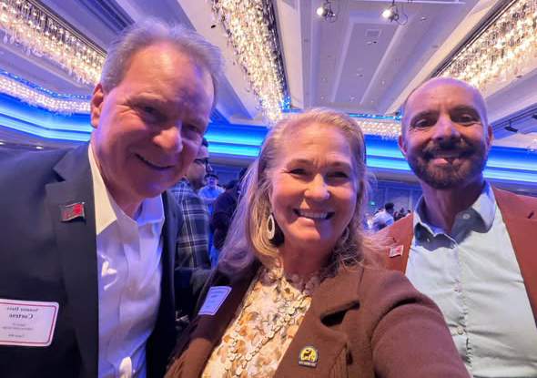 Senator Cortese with Assemblymember Gail Pellerin and Senator Christopher Cabaldon