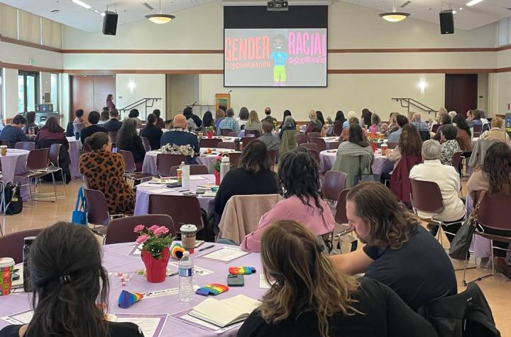 Senator Cortese photographed with staffer Zachary Contini and member of Bloom Energy Corporation