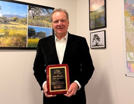 Senator Cortese photographed with NAMI’s Community Merit Award