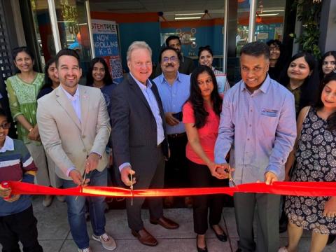 I was honored to participate in the Stemtree San Jose grand opening celebration! Located in the Evergreen Village Square, Stemtree aims to serve K-12 students through hands-on learning in Science, Engineering, Coding, and Math. Congratulations to owners, Naga and Chetana Prasad, on this exciting accomplishment!