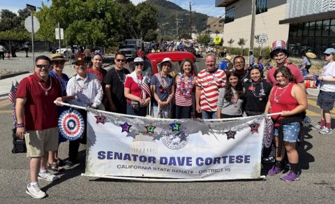 Pattie and I had a great time at Morgan Hill Freedom Fest’s July 4th Parade—our first since Morgan Hill joined the 15th Senate District! It was wonderful to celebrate our nation’s 250th anniversary with thousands of residents. Thank you to Mayor Mark Turner, Councilmembers Miriam Vega and Yvonne Martínez Beltrán for the warm welcome. My staff also proudly participated in San Jose’s Rose, White and Blue Parade.