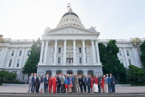 It was an honor to attend the America 250 Kickoff Celebration at the California State Capitol, where I joined my Senate colleagues to watch a military flyover. As we mark our nation’s 250th anniversary, I’m proud to honor our veterans, service members, first responders, and all who have helped build and protect this great nation.